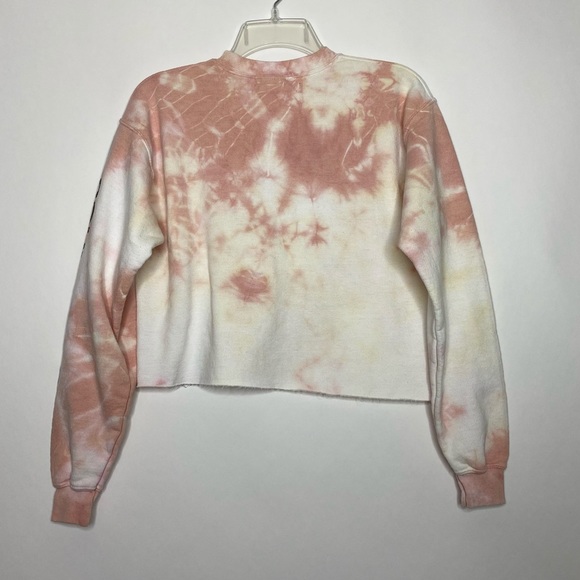 Soul Cycle Grateful Dead Tie Dye Crop Sweatshirt - Picture 4 of 10